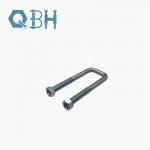 Square Card Right Angle Galvanized U Bolt M6 - M10 for sale