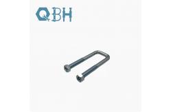 China Square Card Right Angle Galvanized U Bolt M6 - M10 supplier