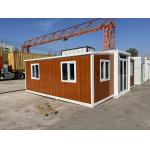 20FT Portable Expandable Container House Detachable Prefab Villa with Foldable Design