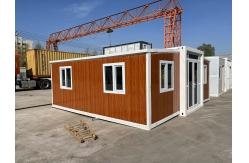 China 20FT Portable Expandable Container House Detachable Prefab Villa with Foldable Design supplier