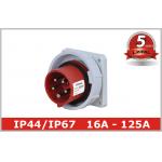 Pin Sleeve Electrical Connectors Industrial Plugs Male Socket 380V for sale