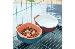 China Customizable Rounded Ceramic Pet Bowl For Cats Dogs Sustainable supplier