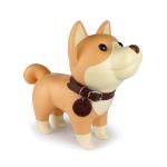 phthalate free Plastic Piggy Bank Toy Eco PVC Material Dog Shape OEM