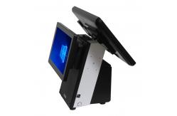 China Windows Desktop 300cd/m2 Touch Screen POS Terminal With Printer Retail Epos Systems supplier