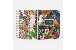 China Spiral Bound Hardcover Planner Printing 174x214mm wire binding supplier