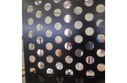 China Ss304 Aluminum Round Hole Decorative Perforated Metal Sheet 4x8 supplier