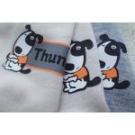 Screen Print Heat Transfer Clothing Labels Custom Iron On Stickers