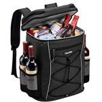 Reflective Strip Insulated Cooler Bags Waterproof 30 Can Soft Sided Cooler for sale