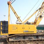 Used 150T 60m Boom Crawler Crane For Construction In Desert Areas for sale
