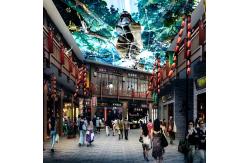 China Holographic Projector Interactive Digital Projection Sky Screen For Entertainment supplier