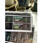 Tirzepatide 15mg 20mg 30mg Hologram Laser PET Small Glass Vial Labels