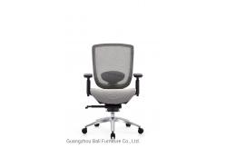 China High End Middle Back Computer Chair Swivel With Lift Handrails supplier