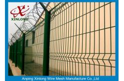 China Boundary Wall  Powder Coated Welded Wire Mesh Fence Panels Customized Size supplier