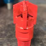 4 Wings PDC Drag Bit With 3 1/2 API Reg Pin For Geothermal Well Water Well Drilling for sale