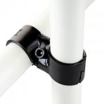 HJ-6 Black Lean Pipe Metal Joint for Pipe Light Weight Shelving for sale