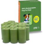 Eco-Friendly  Compostable Biodegradable Plastic dog poop bags for sale