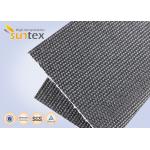 Heat Retardant High Temperature Fiberglass Cloth 2250g Graphite Coated Turbine Blankets for sale