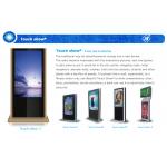 LED Kiosk Display, Interactive Digital Signage Advertising Machine CE 10 Touch Points Screen