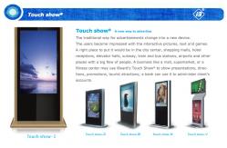 China LED Kiosk Display, Interactive Digital Signage Advertising Machine CE 10 Touch Points Screen supplier
