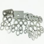 Screws 304 Stainless Steel Washers M3-M16 Stamping Part ASTM With Two Holes for sale