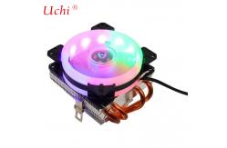 China 12v Dc Fan Cooler Mini Aluminum Heatsink CPU Cooler supplier
