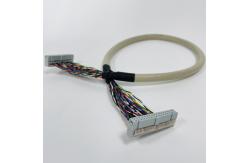 China Automobile IDC Flat Ribbon Cable 2.54mm Pitch Insulation Material PVC Polyester supplier