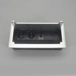 USB 3.0 Brush Flip Up Power Outlet For Office Table for sale
