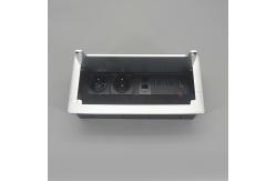 China USB 3.0 Brush Flip Up Power Outlet For Office Table supplier