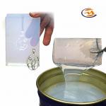 40 Shore A Clear RTV2 Liquid Platinum Cure Silicone Rubber For Prototyping Molds for sale