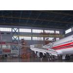 Large Span Structurel Steel Airplane Hangars With Frame Use Life 50 Years