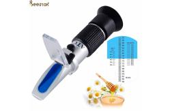 China Aluminium Beekeeping Refractometer Tester Honey Hand Held Honey Refractometer supplier