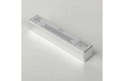 China Cardboard Custom Eyeliner Boxes Silver Paper Black Printing Paper Box supplier