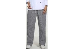 China White Unisex Pants Elastic Waist Chef Uniform supplier