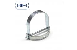 China 4 Inch Metal Conduit Clamp Electro Galvanized Heavey Duty Conduit Clevis Hanger supplier