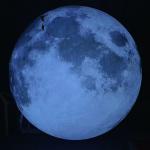 Customized Giant Inflatable Moon Planet Ball Advertising Helium Inflatable Moon Balloon with LED