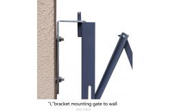 China Doorway Control Portable Folding Security Gates For Schools Single Open supplier
