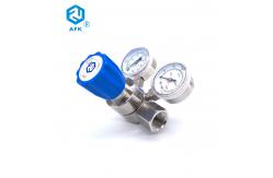 China Low - Flow Hydrogen Gas Regulator CE Certification Panel Mountable 0.08 Cv supplier