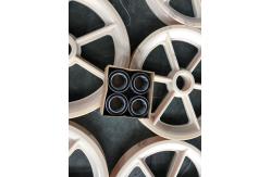 China Nylon Roller Wheel ODM 120x35mm Conductor Stringing Blocks supplier