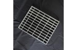 China Silver Pressure Welded Galvanized Steel Grating Engineering supplier