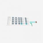 DC 12V LED Membrane Switch Keypad IP67 With Wire Wireless Interface Type for sale