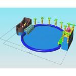 Octopus Ocean Water Park Inflatable Pool Slide Commercial Grade Combo Games