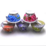 Food grade Plastic yogurt cups with aluminum foil lids for sale