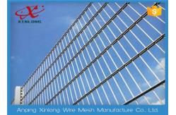 China Protective Double Wire Fence For Airport / Road 6 / 5 / 6mm Diameter supplier