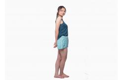 China Athletic Workout Ladies Casual Pants Elegant Short Pants Printing Quick Dry supplier