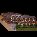 1:110 Angle Gate Model with 4000K Warm White Lighting Handmade Craftsmanship British Vintage Charm for sale