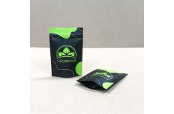 China Label Ready Tamper Evident Child Resistant Thumb Zipper Pocket supplier