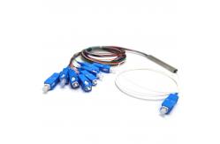 China Low Insertion Loss SC UPC Fiber Optic PLC Splitter 1x8 supplier