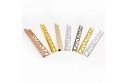 China 10mm Aluminium Tile Trim , L Shaped Aluminum Trim Ceramic Protection supplier