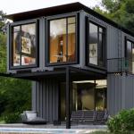 40ft 20ft Expandable Container Home , Expanding Container House Prefabricated for sale