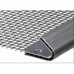 Steel woven wire mesh tension wire mesh with hooks for mining for sale